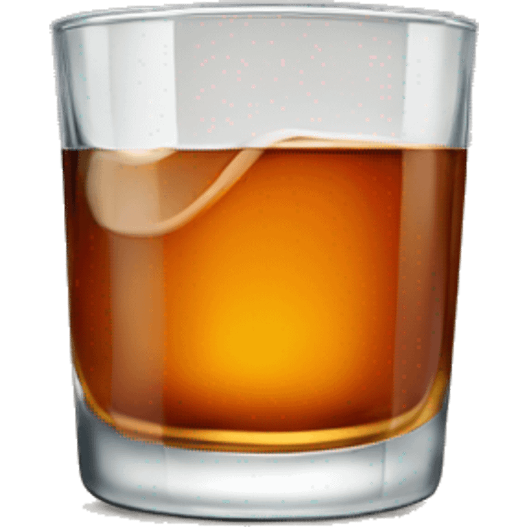 whiskey in a glass emoji