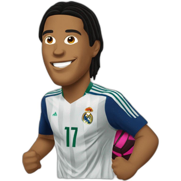 cristiano ronaldo ronaldinho emoji