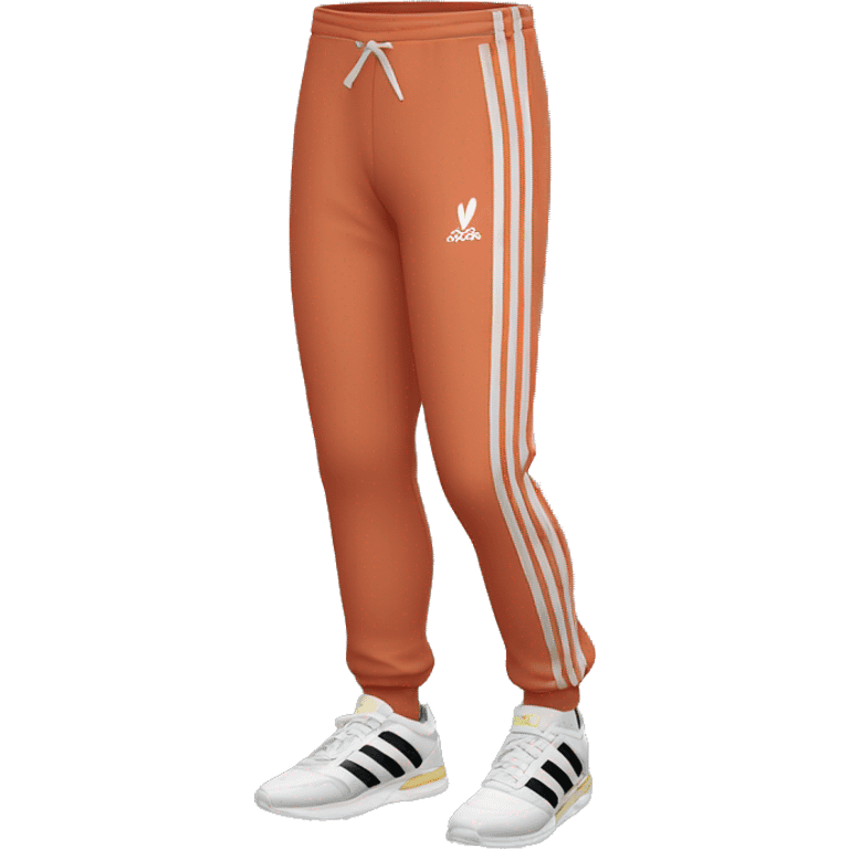 Tight Adidas track pants emoji