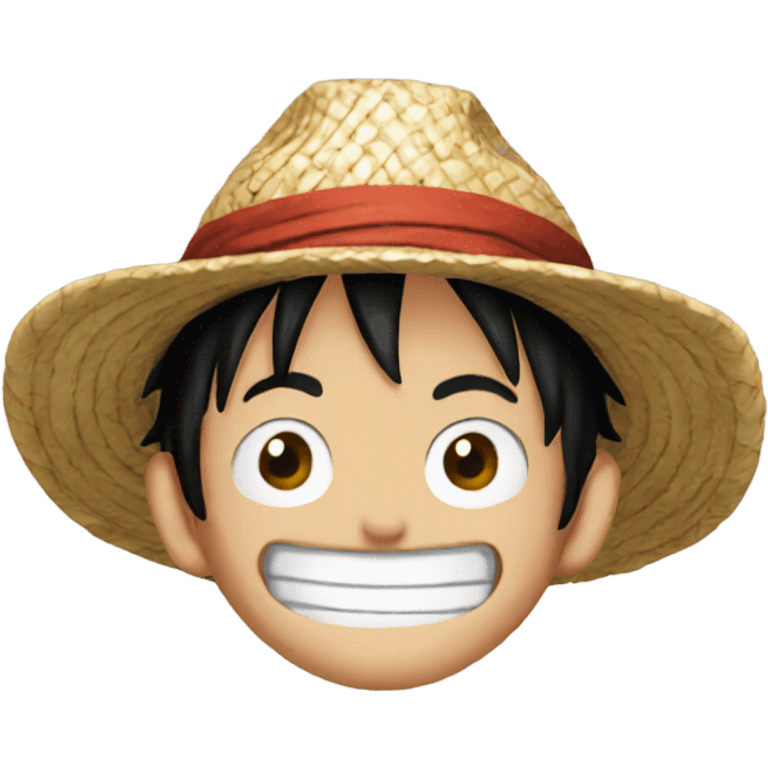 Luffy from one piece emoji