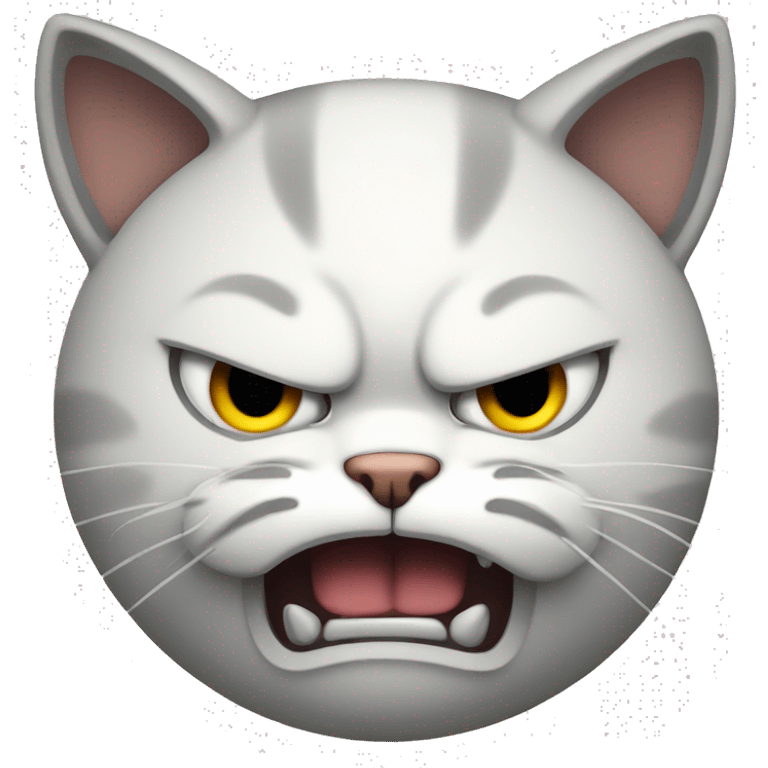 Angry cat emoji