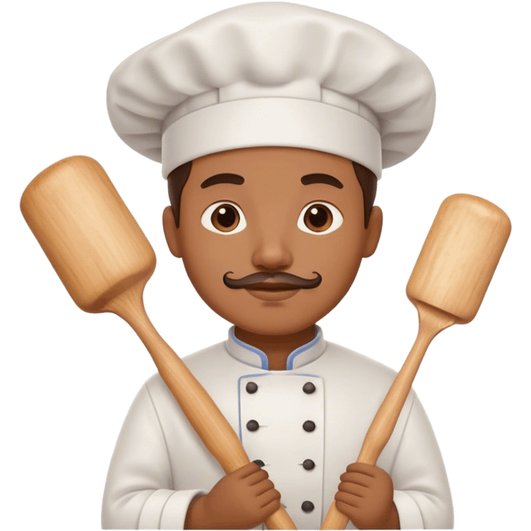 Chef with rolling pin emoji