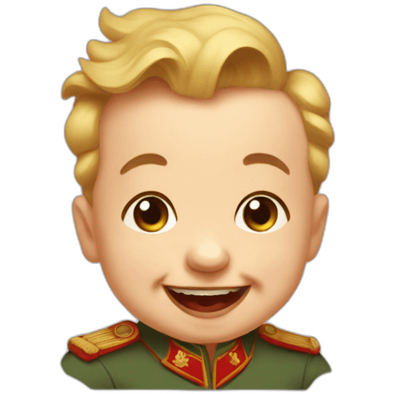 Baby-Stalin-laughing emoji