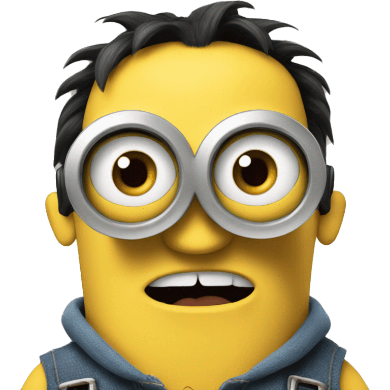 A minion  emoji