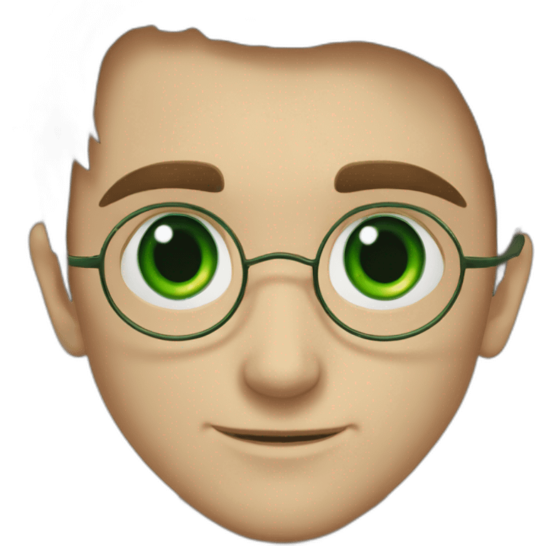 Harry Potter green eyes emoji