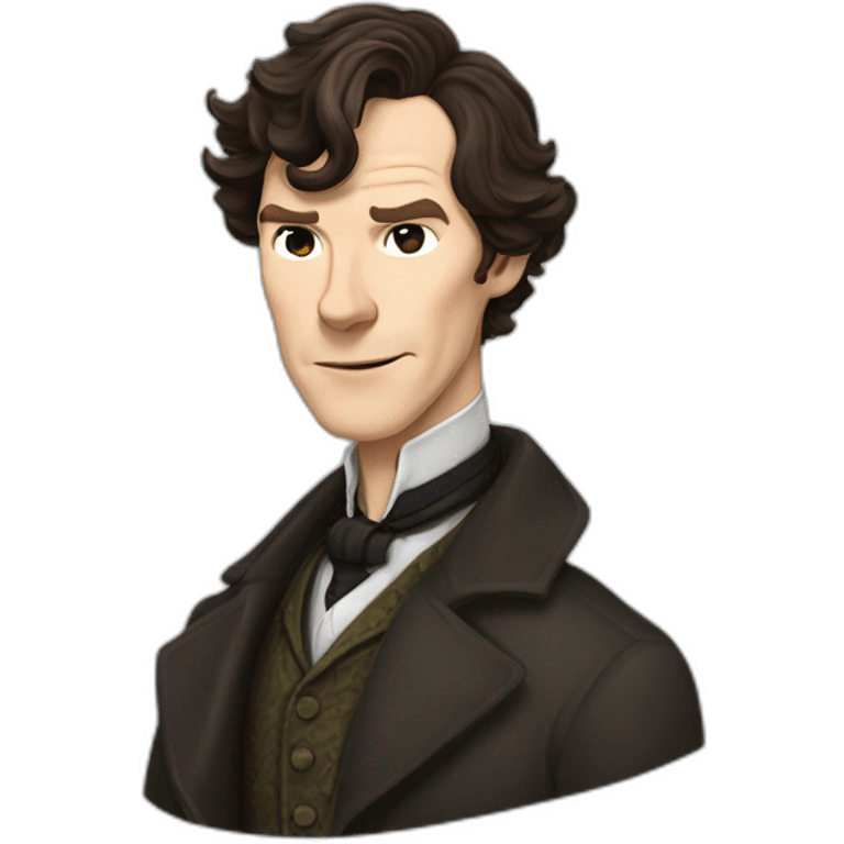 Sherlock Holmes benedict cumberbatch emoji