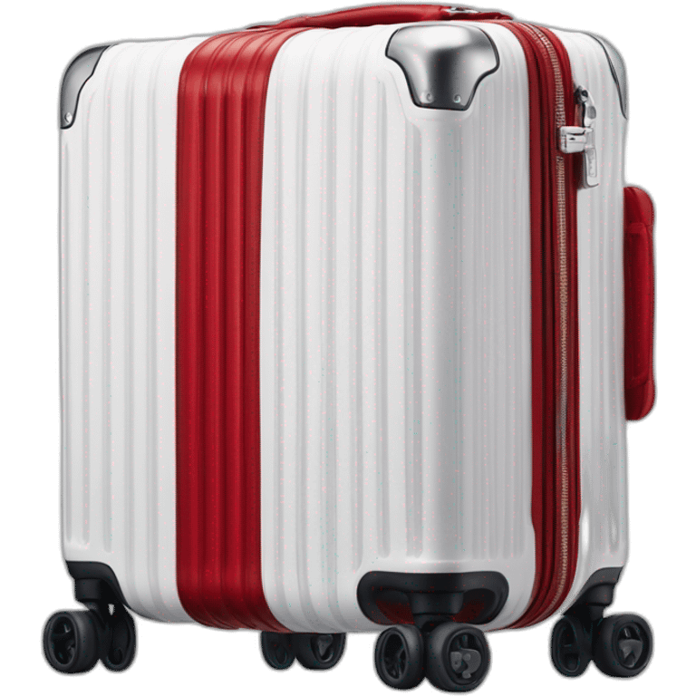 Essential Cabin luggage Red rimowa emoji