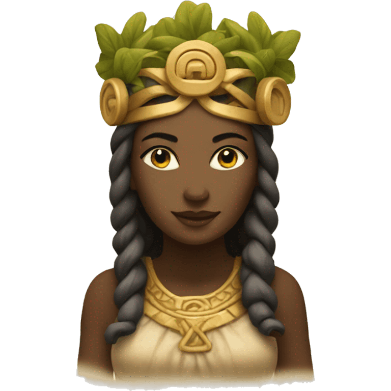 Ancient goddess symbol emoji