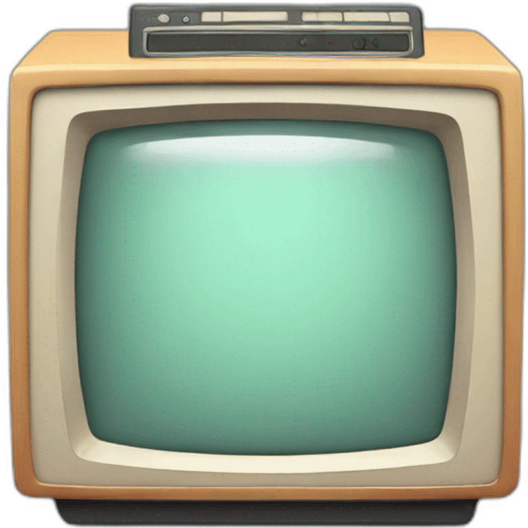 Retro monitor emoji