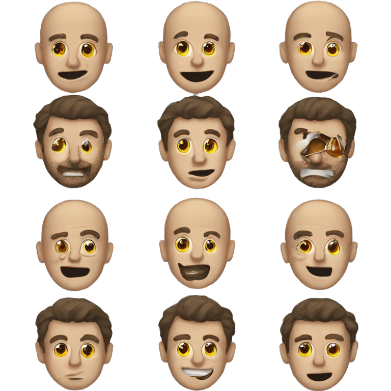 Guy faux mask emoji