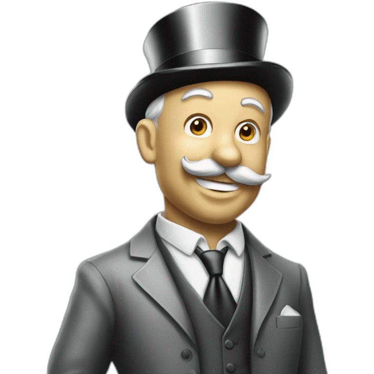 Monopoly Go Mr Monopoly emoji