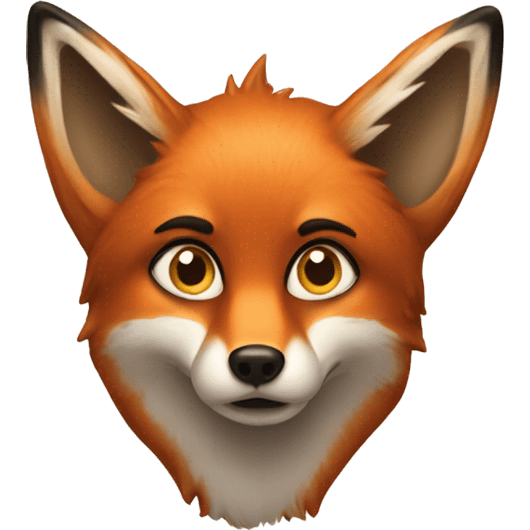 mysterious fox emoji