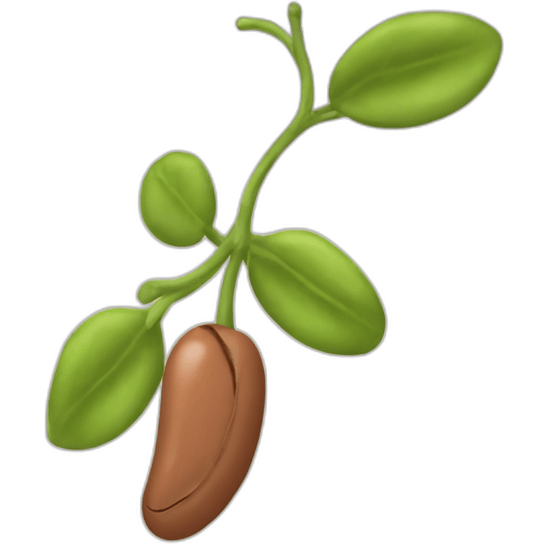 a pinto bean emoji