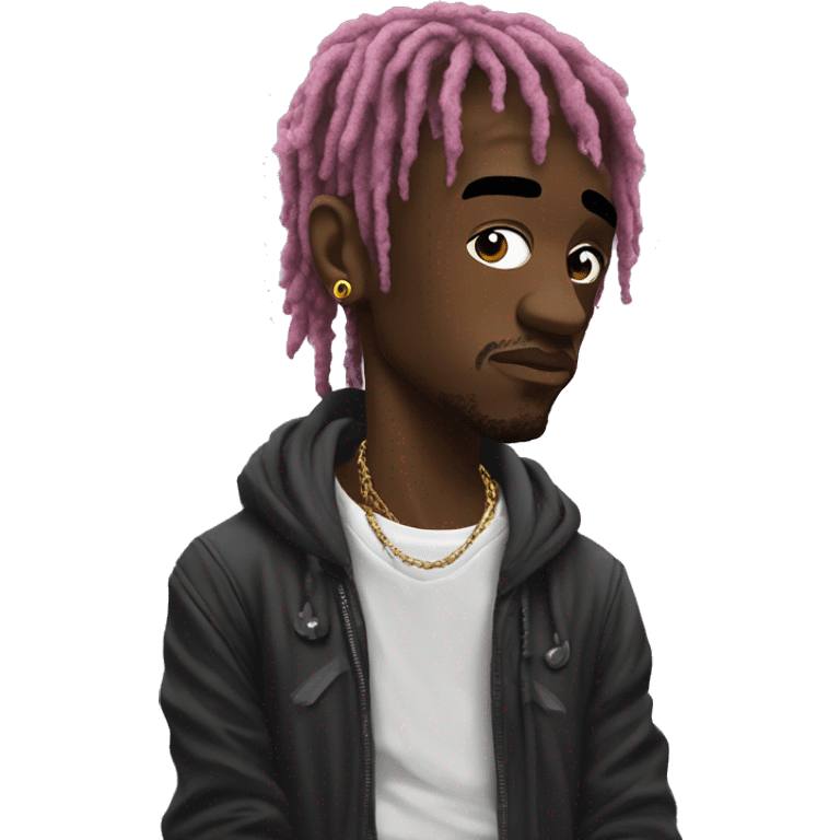 Lil uzi vert thoughtful emoji