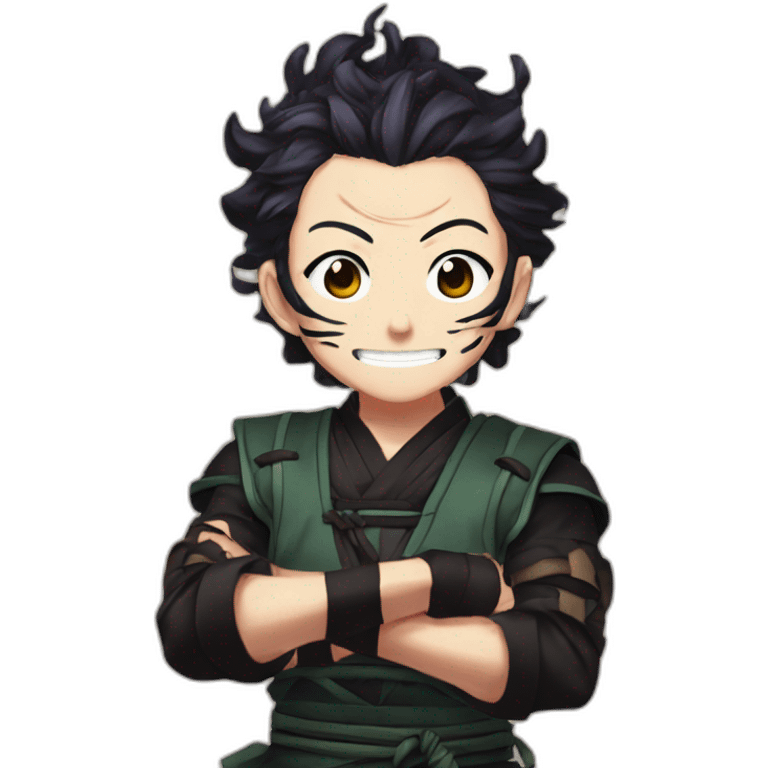 Tanjiro Kamado Demon SLayer emoji