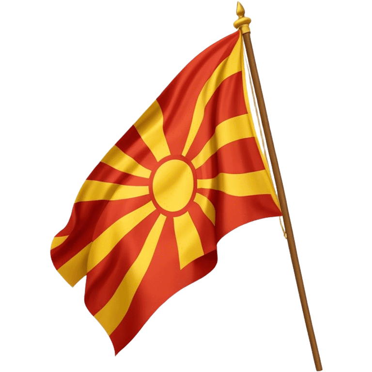 Greek macedonian flag emoji