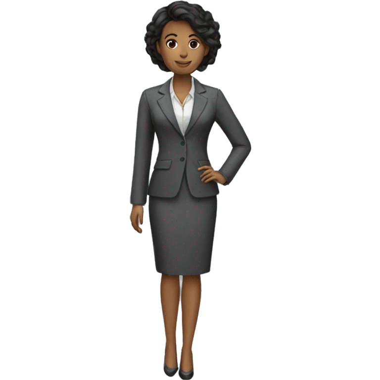 business woman outfit emoji