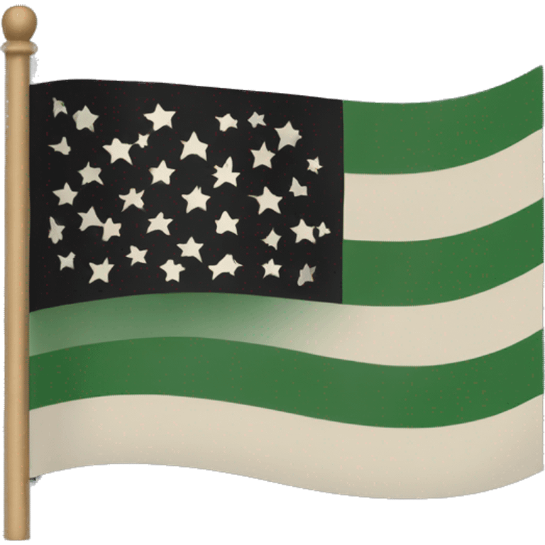 African American flag emoji