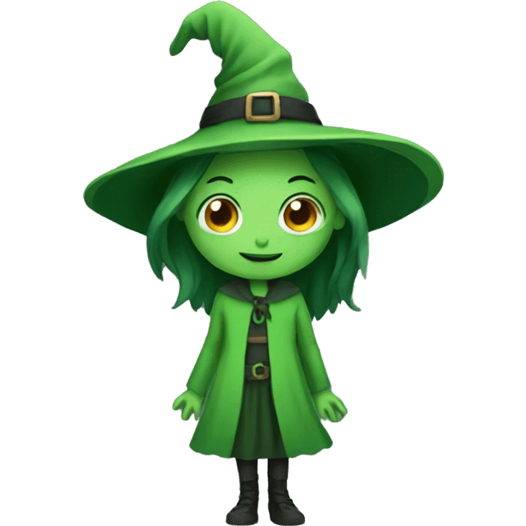 green witch emoji