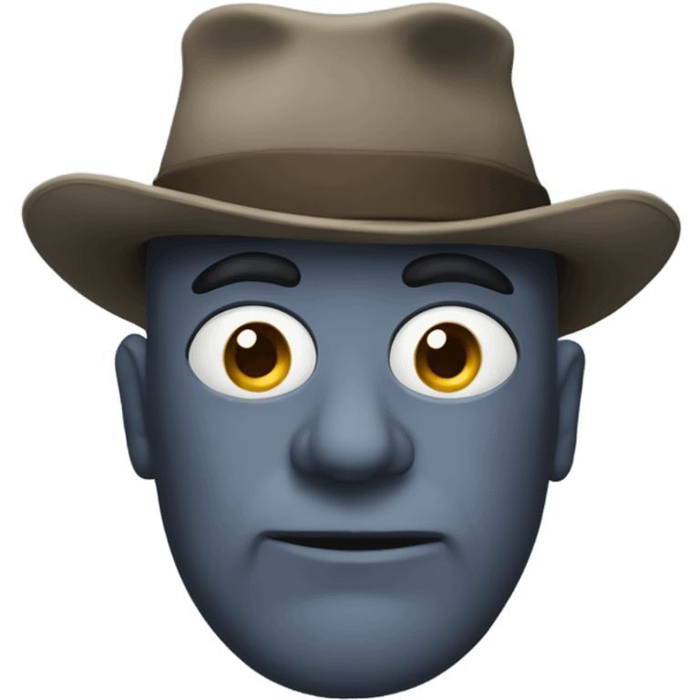 Noggin Boss hat emoji