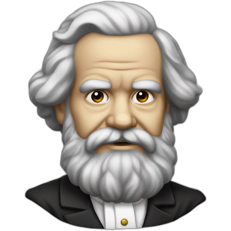 karl marx black emoji