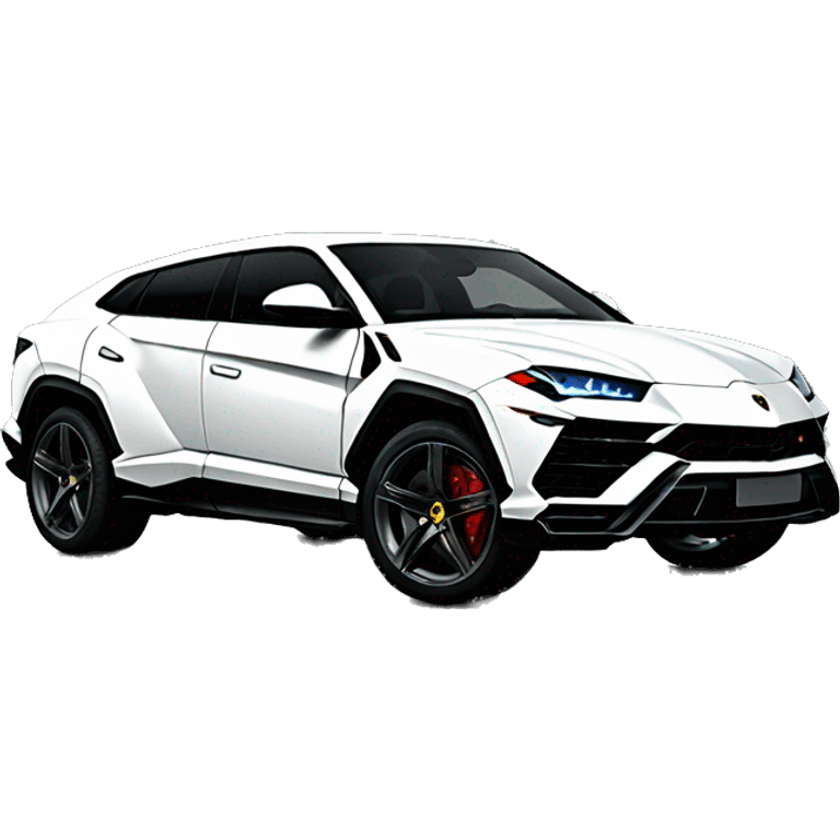 A lamborghini urus emoji