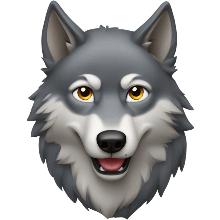 Wolf emoji