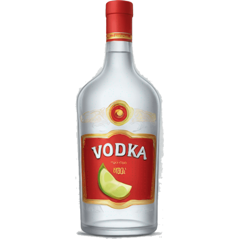 Russian vodka emoji