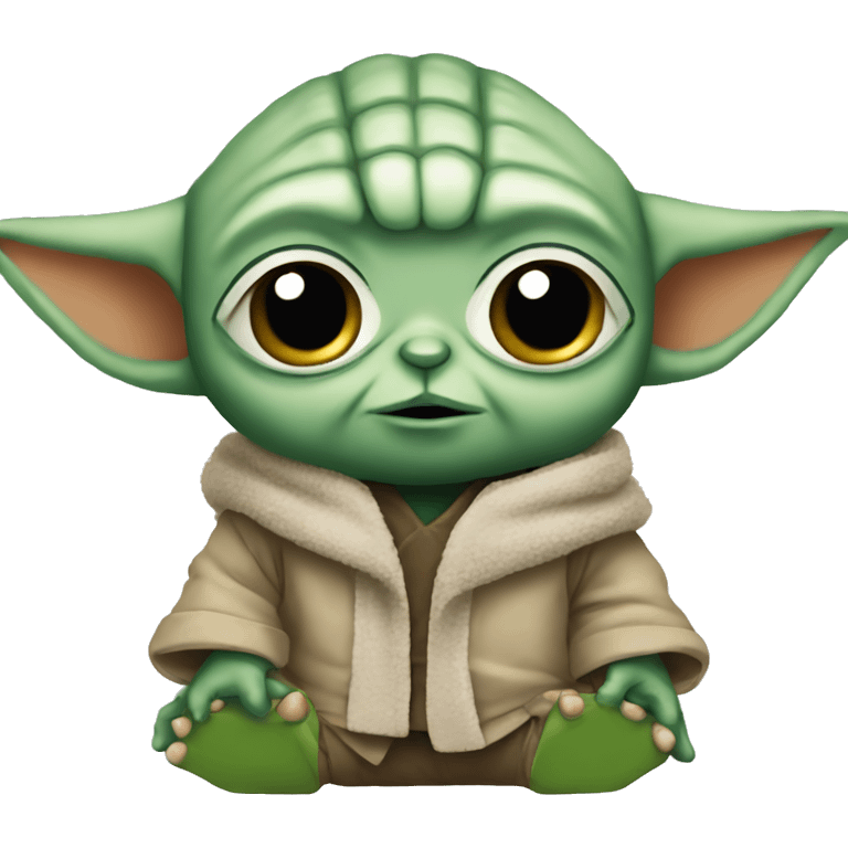  nerdy baby yoda emoji