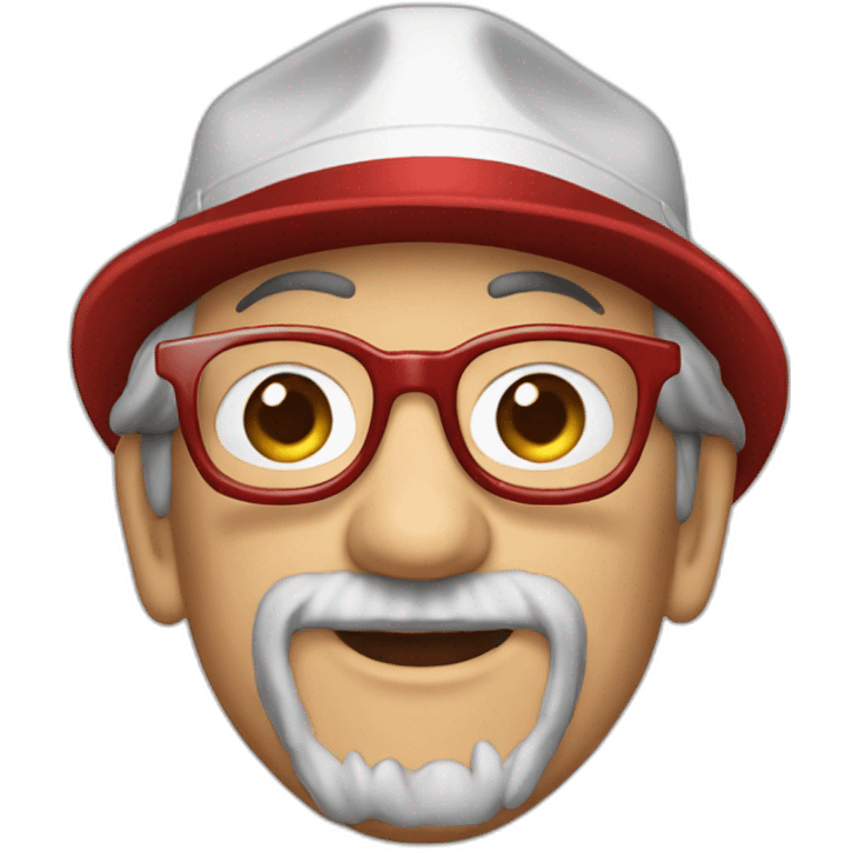 Spielberg-cap-red-coffee emoji