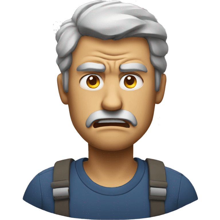 Angry man   emoji