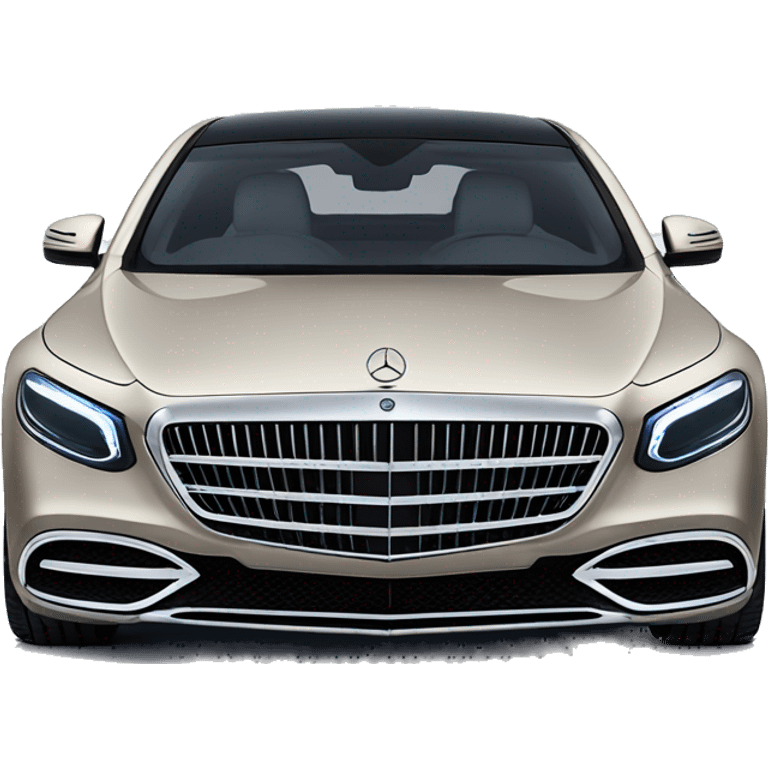 Mercedes maybach 2022 front view emoji