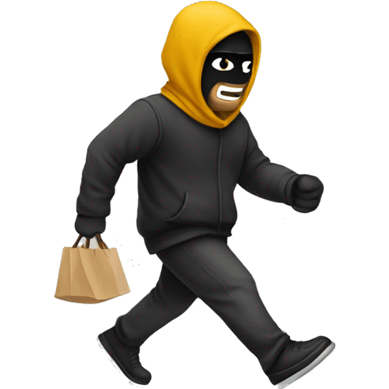 thief walking emoji