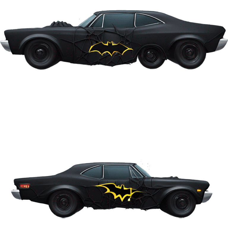 Side view 69 Nova Batman’s edition. Scary and fast. shaped like a spider  emoji