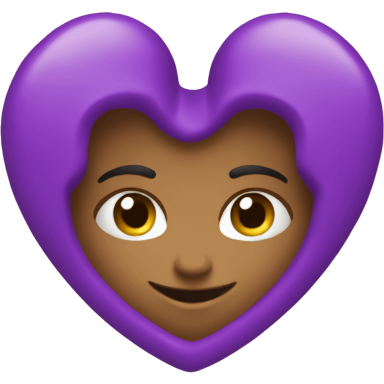 Create a heart in the colour 6186F7 emoji