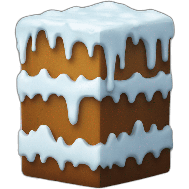 Bloc de glace emoji