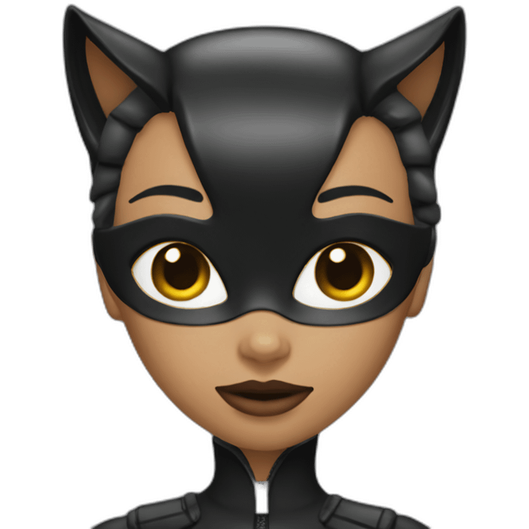 Cat woman emoji