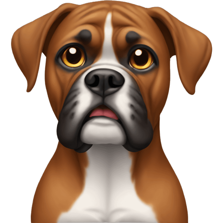 Boxer dog emoji