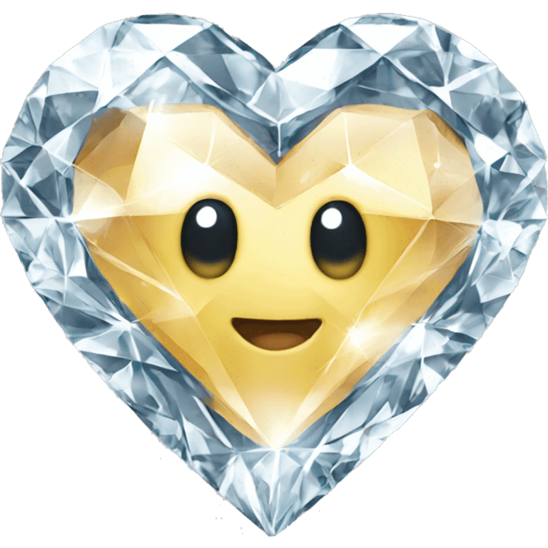 Diamond heart emoji