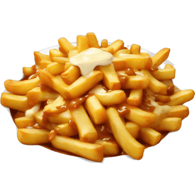 Poutine qui mange  emoji