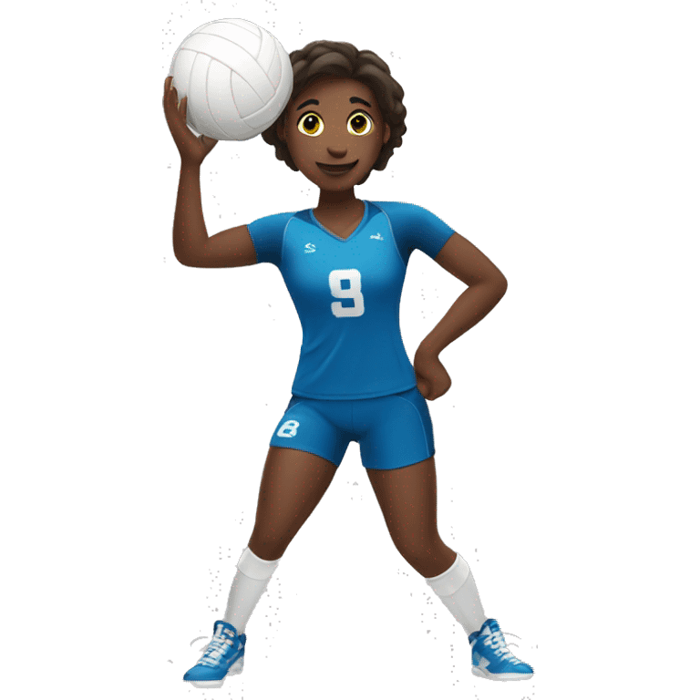 Volleyball player emoji