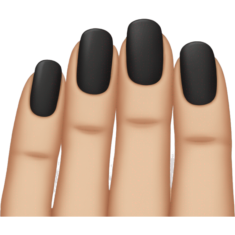 Black nails emoji