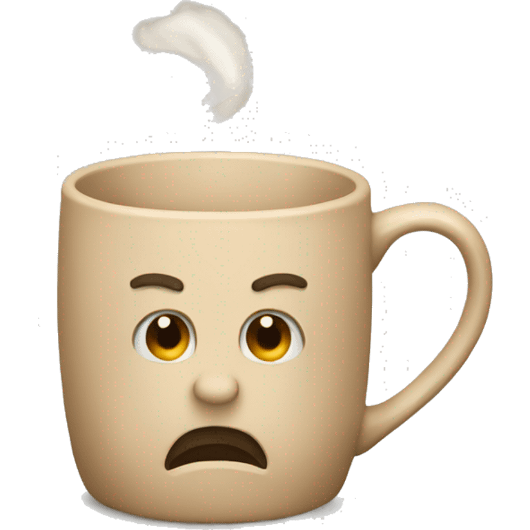 beige mug emoji