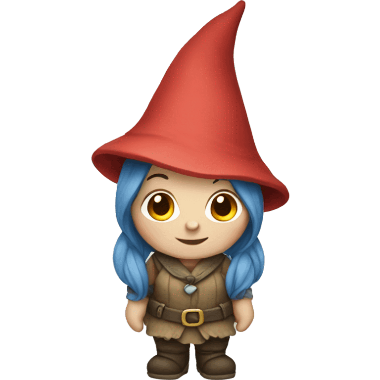 Female gnome emoji