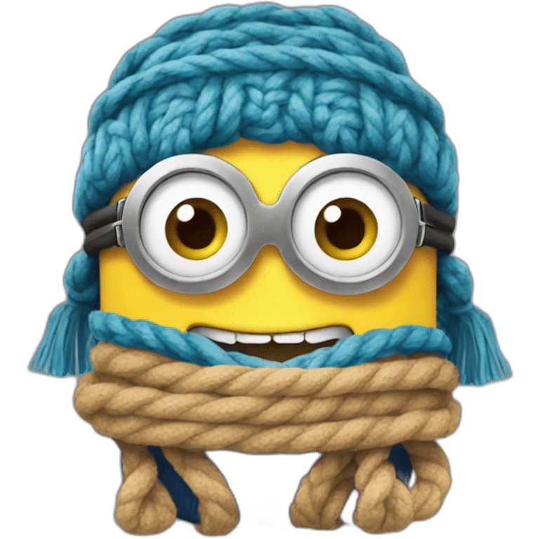 minion with rope scarf emoji