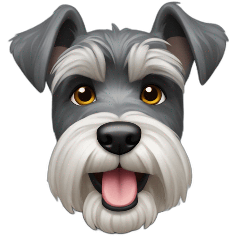 funny Zwergschnauzer emoji