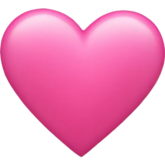 pink heart emoji