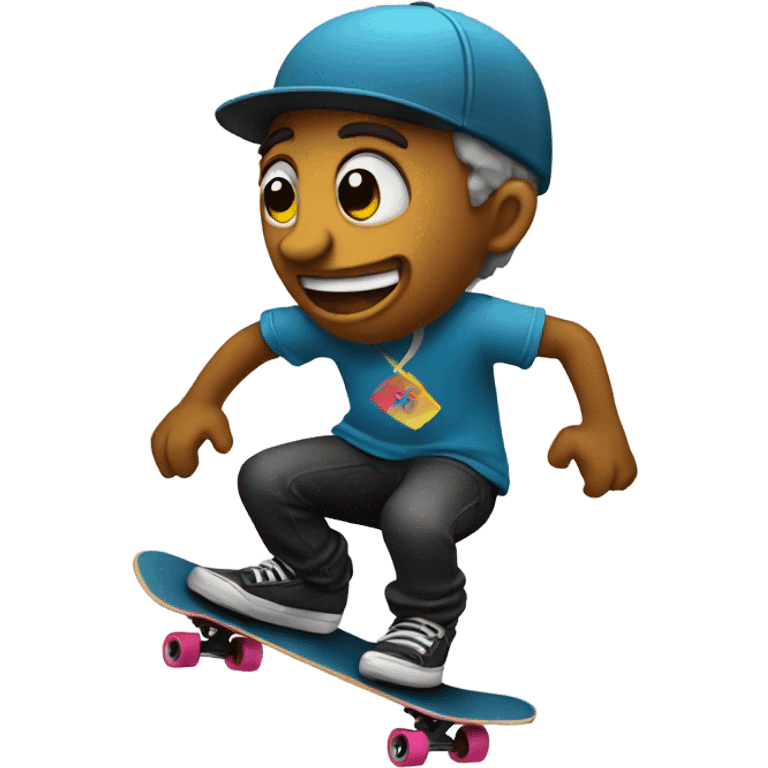 Skateboarder from Bristol  emoji