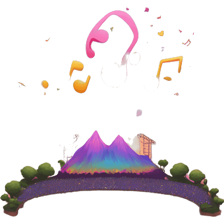 music festival logo with the letters CTND emoji