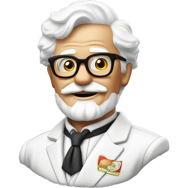 Colonel sanders celebrating emoji